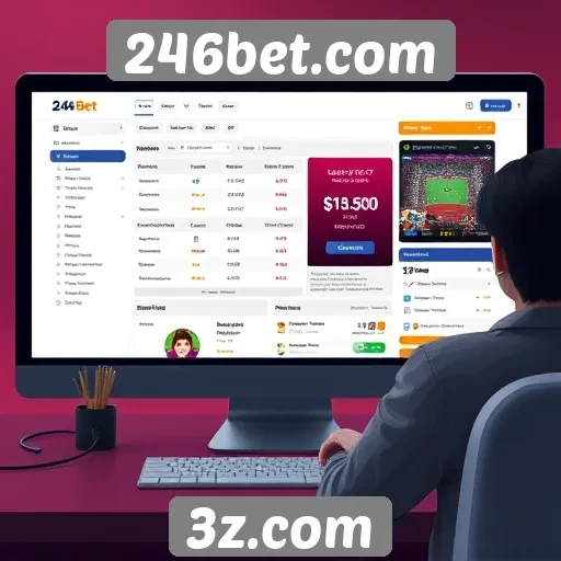 Análise da experiência do usuário no 246bet.com